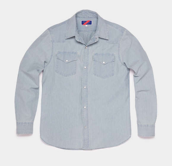 Snap Button Shirt of the Day: Best Made Co. - Chambray Western Shirt